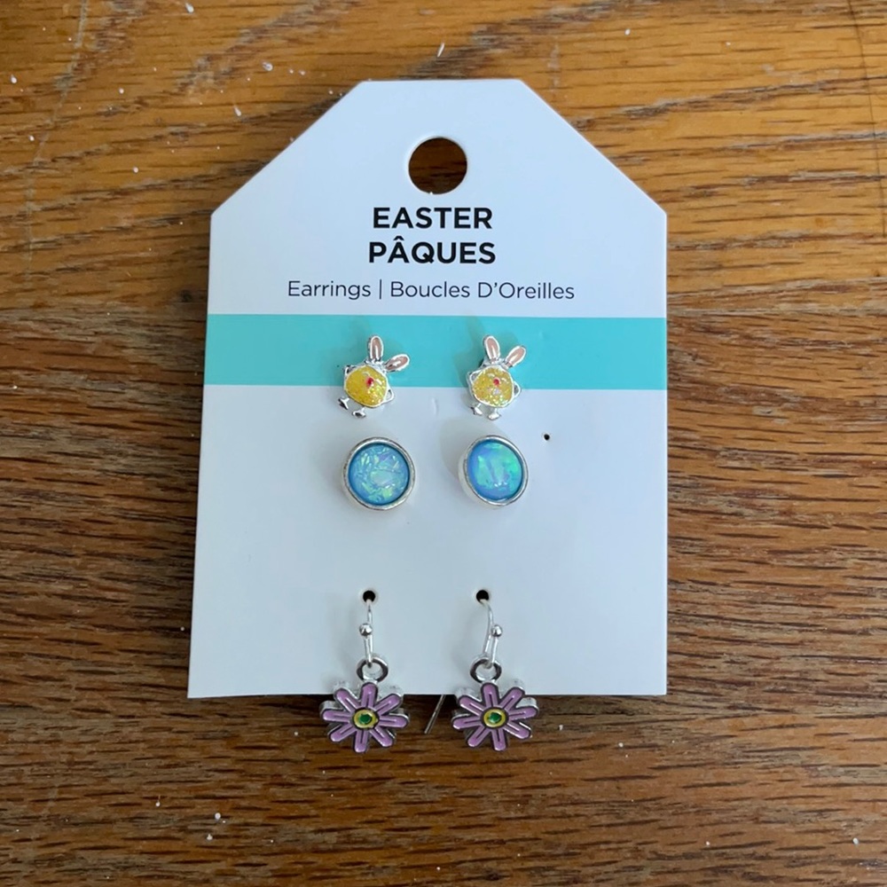 Earrings.